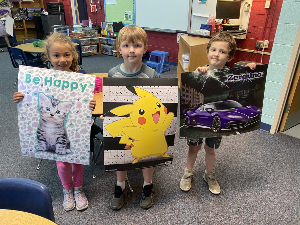 northiesread's tweet image. These are just a few of the poster prize winners. Students were entered into the drawing by returning books and/or paying their fines by the deadline. We had 63 thanks to book fairs with @Scholastic!
#Proud2BNorthies #JCChampions #WeAreElementary @North_Tweets @JCSchools_Lib