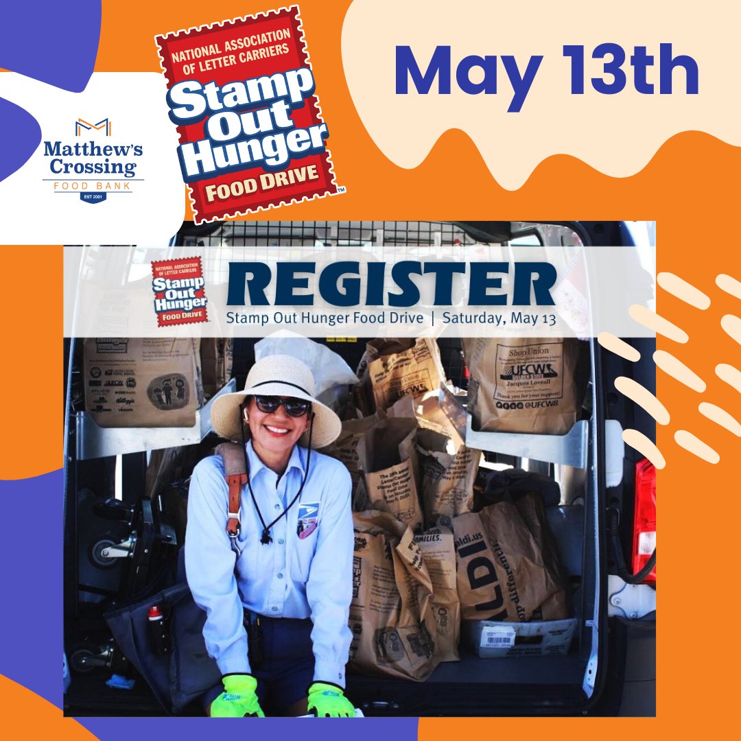 Registration for the #StampOutHunger Food Drive is now open! Branch presidents can register via the “Members Only” portal on nalc.org. Save the date for Saturday, May 13 and register your branch today. #PostalProud