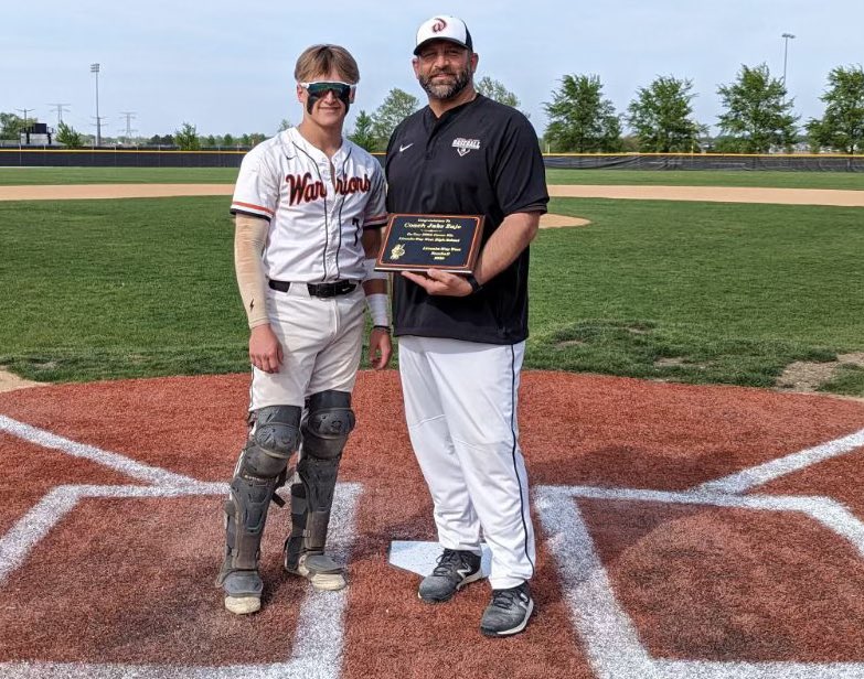 The athletic program would like to congratulate Coach Zajc on his 300th victory! <a href="/LWWestBaseball/">Warrior Baseball</a>