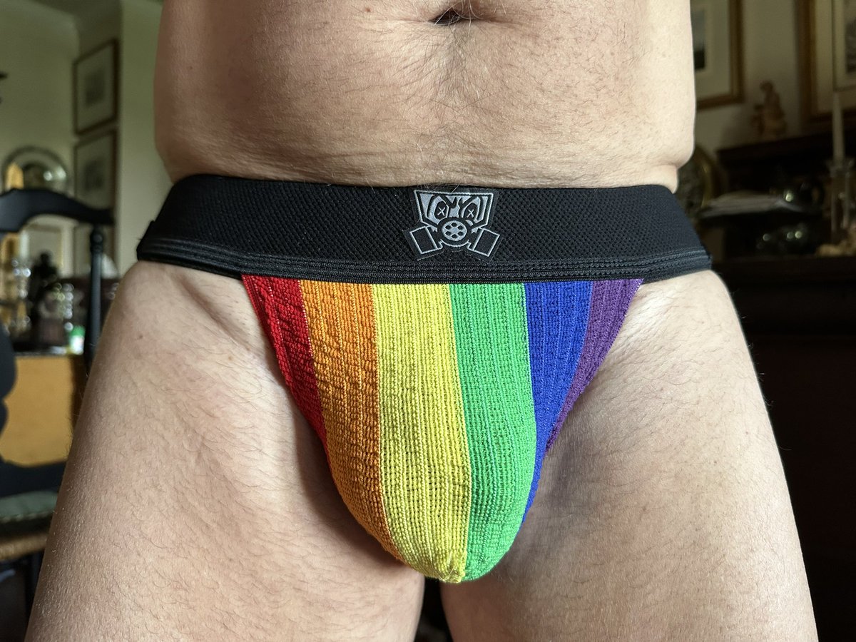 n2_briefs's tweet photo. Taking the new #FtTroff Pride jock out for a debut workout!
π³οΈβπ ποΈββοΈ π
#FortTroff #Jockstrap #DadBod #DadJock https://t.co/FfUA5qGWRZ