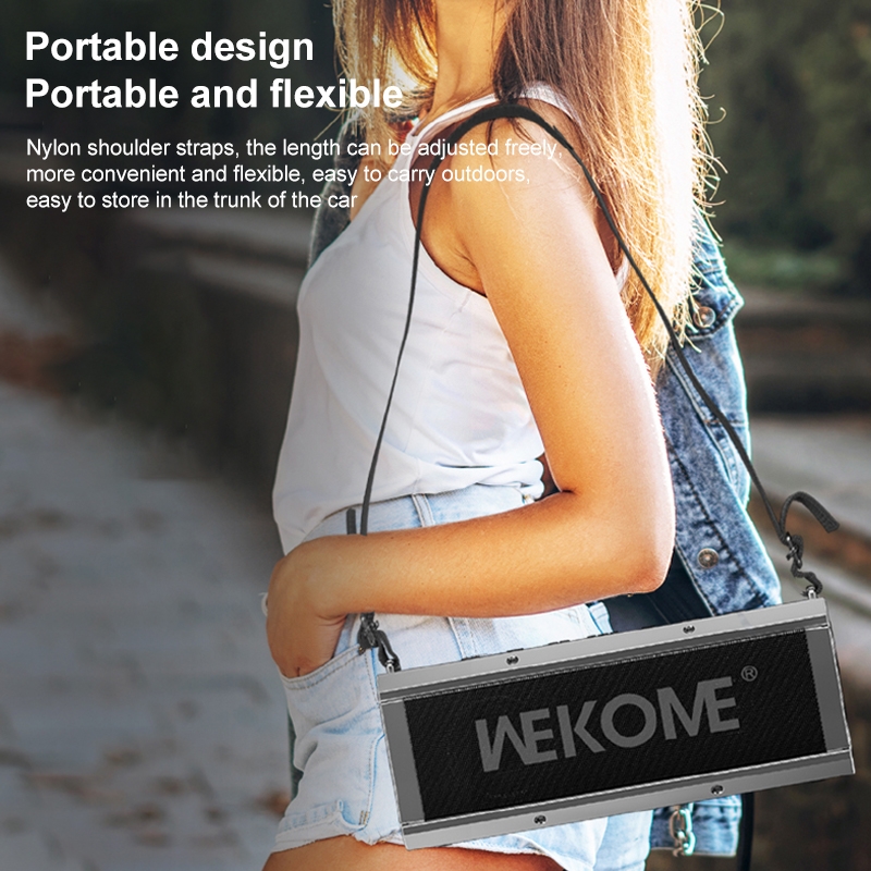 SunskyOnline's tweet image. WEKOME D37 120W Outdoor Portable Bluetooth Speaker
Shop Item #: IP7G1076
Shop Now👉bit.ly/3I40ukm
#MusicPlayer #WirelessSpeaker #OutdoorSpeaker