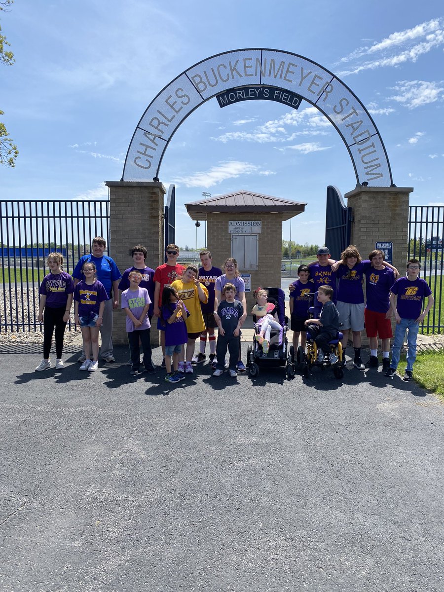TDavie34's tweet photo. What an AMAZING day at the Napoleon Special Olympics events today! Everyone brought a great attitude and competed to their best ABILITY! #BryanBuilt #Room108isGREAT #MultipleABILITIES https://t.co/d4wGDre4R3