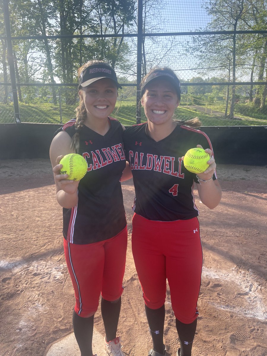 Madi Mumaw #9 💣 and Sid Saling #2 💣 of the season . Solid hitting tonight from all . Strasburg up next , Good Luck , Ladies