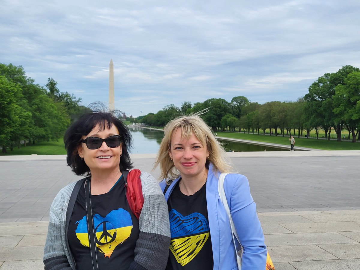 Having the opportunity to meet Violetta, a wonderful professor I have been working with virtually in Ukraine with English Language Programs, was such a pleasure! We had the day to explore Washington, D.C. and get to know each other better. It was a very special day!

<a href="/ELPrograms/">English Language Programs</a>