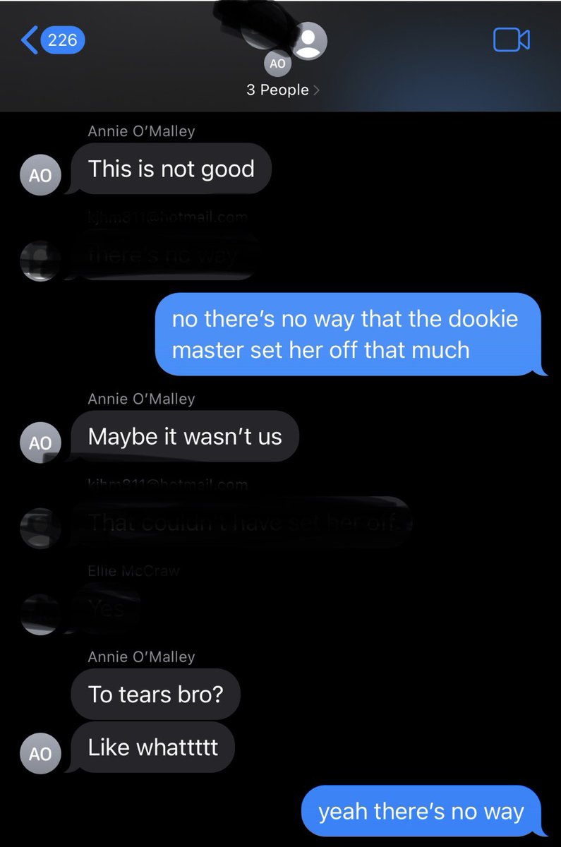 #lastnightasamacconfessions when me and annie thought we were for sure getting suspended for making someone cry after calling her the dookie master