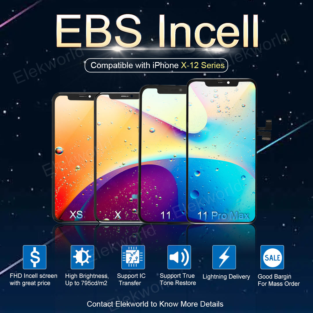 ew_marcus's tweet image. Our EBS Incell display for iPhone, now also compatible with iPhone X-12 Series! Contact me to get more information and exclusive discount.

#iphonerepair #iphonelcd #incelllcd #lcdincell #phonerepairshop #phonerepair #iphone11repair #iphone11prorepair #iphone12repair