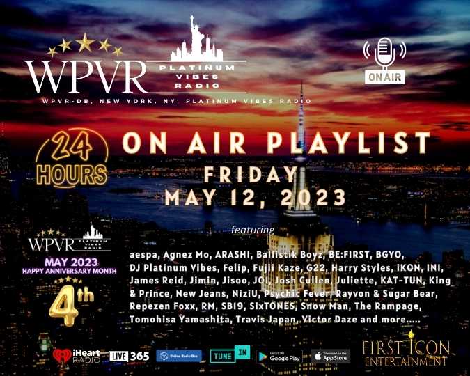 platinumvibes8's tweet photo. ⚡This is Where Extraordinary Happens! #WPVR New York City, Platinum Vibes Radio brings you the best mix in music from around the world 24/7. Thank you for tuning in on 5/12/23! Tune in for free at https://t.co/2GrBL0kBln #internetradio #theextraordinary #PlayingSoon #iheartradio https://t.co/04pplTOrEn