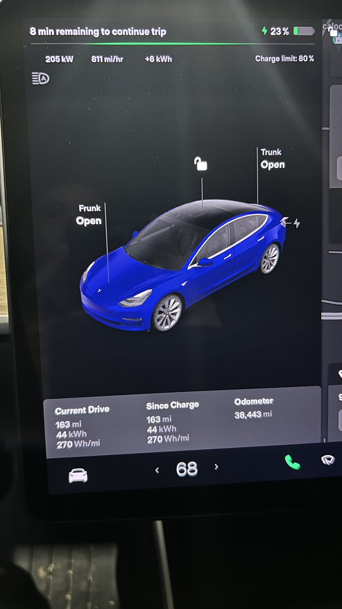 nicm1979's tweet photo. @itskyleconner 2018 and she’s a BEAST. @TeslaCharging @Tesla  #longrange #electricalabama https://t.co/iP23K0sHfc