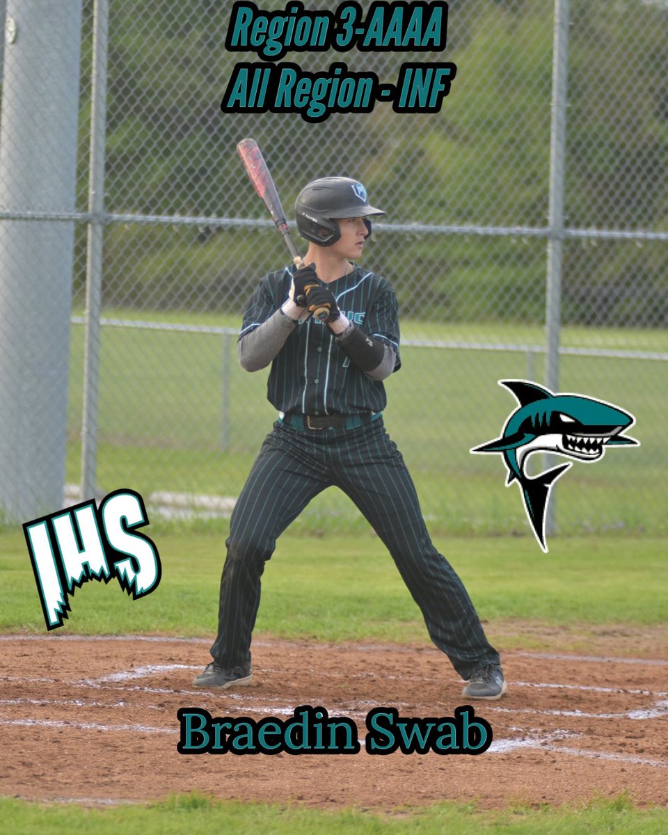IslandsBaseball's tweet photo. Congratulations to our Sharks on their Region accolades! #Sharks #Baseball @DennisKnightSMN @PrepSav @TheBigGuyWJCL @TheCoachesBoxGA https://t.co/7oNtkpE7xS