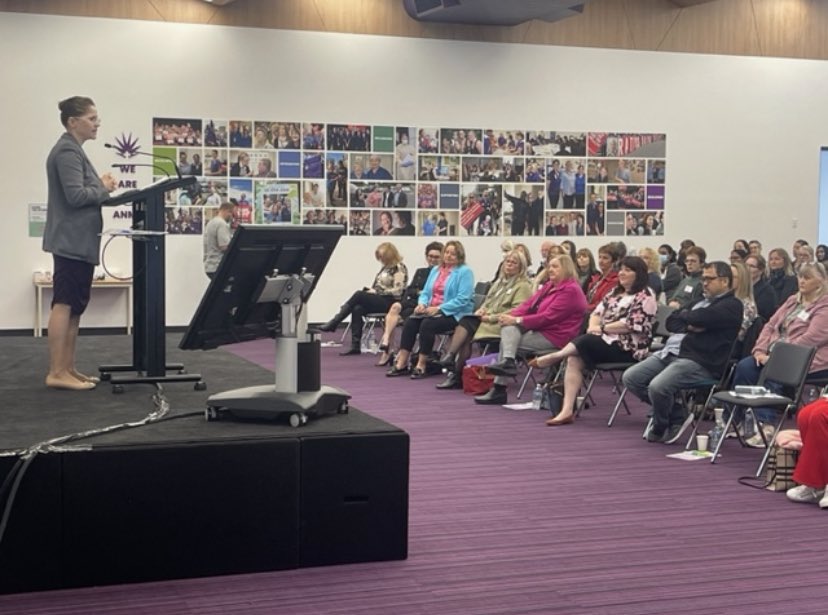 NatCookMP's tweet photo. Celebrating International Nurses Day - A Voice to Lead Global Health at the SA ANMF conference this morning.
Keynote speaker Associate Professor Judy Duchscherโs address was an excellent โhow toโ transition new grads into nursing ๐
#IND23 #ANMFSA #conference https://t.co/WPocjSWEHP