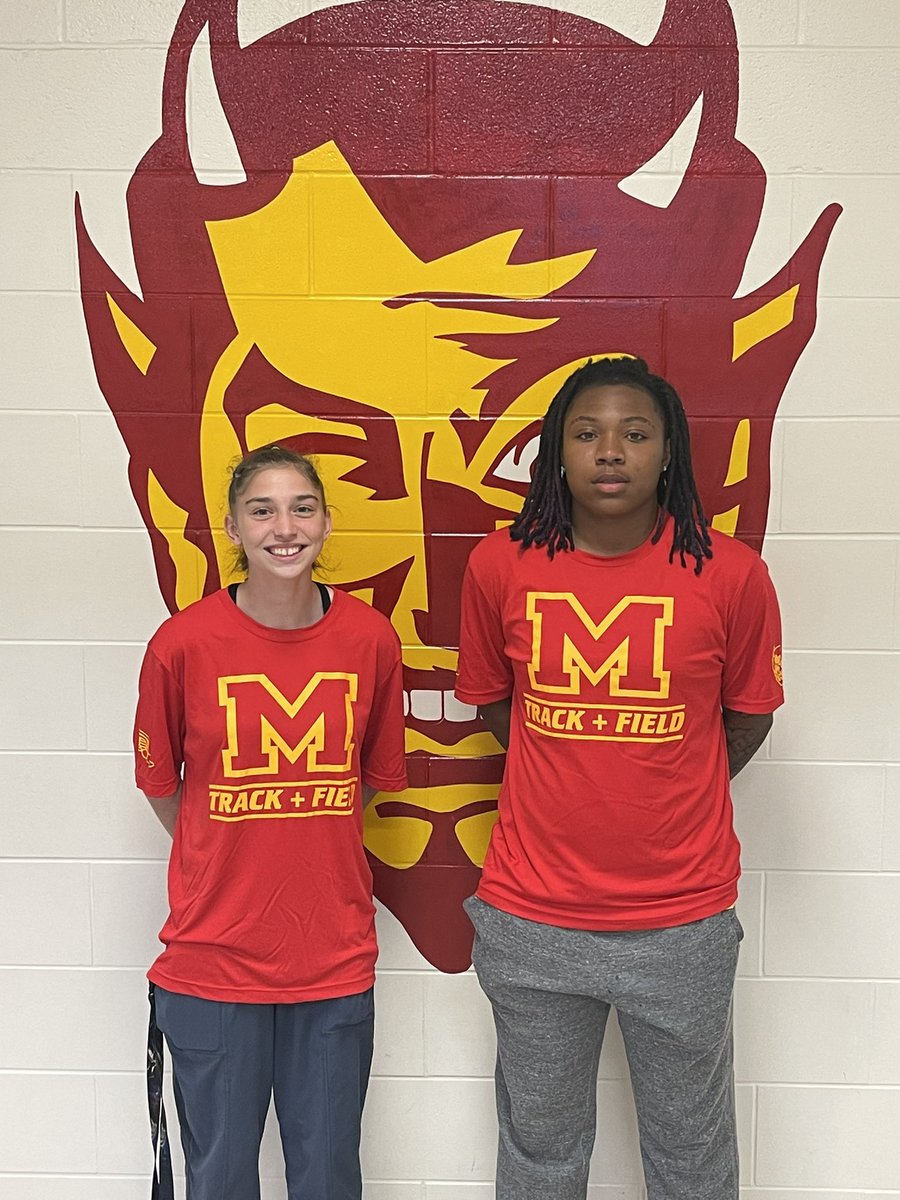 Sectional Track meet today was a success for the lady Red Devils!  India Harris (shot put) and Miah Gilmore (1600m) punched their tickets to State!!!  The 4x400 team placed 4th when originally ranked 8th with a new season PR!   Proud of this team!! <a href="/LenNovara/">MHS Red Devils</a> <a href="/The_SIRR_Conf/">The SIRR Conference</a>