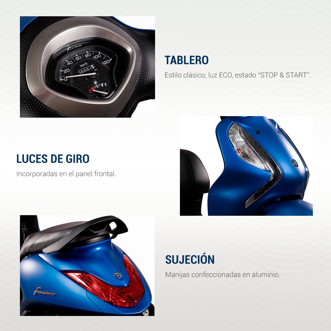 YamahaMotorArg's tweet photo. ¡Animate a descubrir la comodidad y estilo de la Yamaha Fascino en la ciudad! Ahora con financiación en 12 cuotas sin interés, es más fácil que nunca tener tu propio scooter. Solicitá tu cotización en https://t.co/A3i2Z6bdII
*Ver montos de financiación.
#12Cuotas https://t.co/GGj6d40XYa