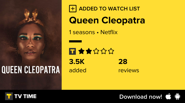 MisssPurple's tweet photo. I've just started following Queen Cleopatra https://t.co/u1GBSFbfZf #tvtime https://t.co/fPrmcCdq8H