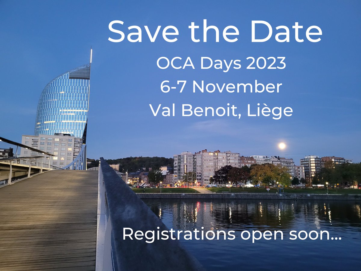 ***SAVE THE DATE***

OCA Days 2023
6-7 November - Val Benoit, Liège, Belgium

Registrations open soon!

We can't wait to see you!

#oca #ocadays2023 #ocadays #odoocommunityassociation