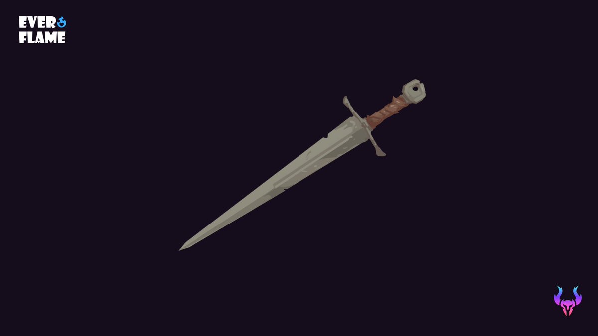 You never forget your first weapon in a game. #gameart