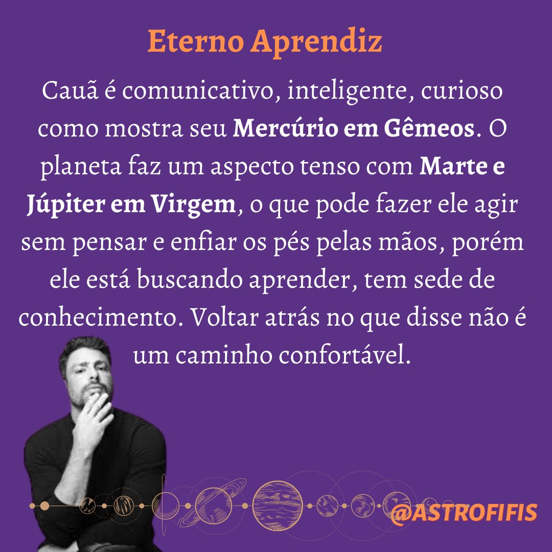 Caio, Maumau, Thor Sardinha, Halley, Danilo Gouveia, Jesuíno, Jorginho, Dante, Christian ou Renato tenho certeza que você já amou ou amou odiar Cauã Reymond na telinha.
Vem conferir alguns destaques do mapa astral dele!
#TerraePaixao #cauareymond #novela #astrofifis #astrologia