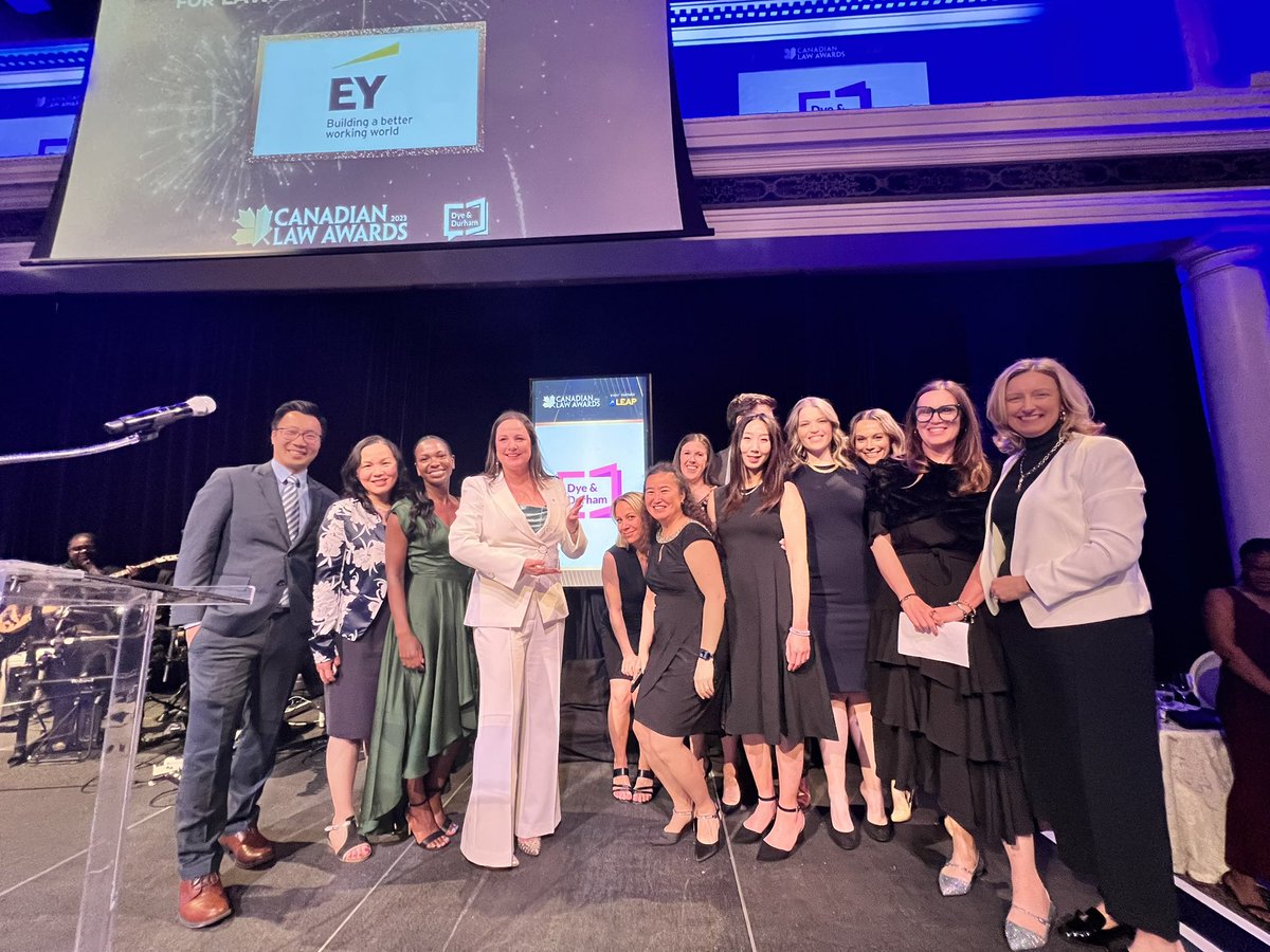 So proud of this fabulous team of lawyers and professionals, the trust they have put in me over the last 10 months and the amazing things we have done together!