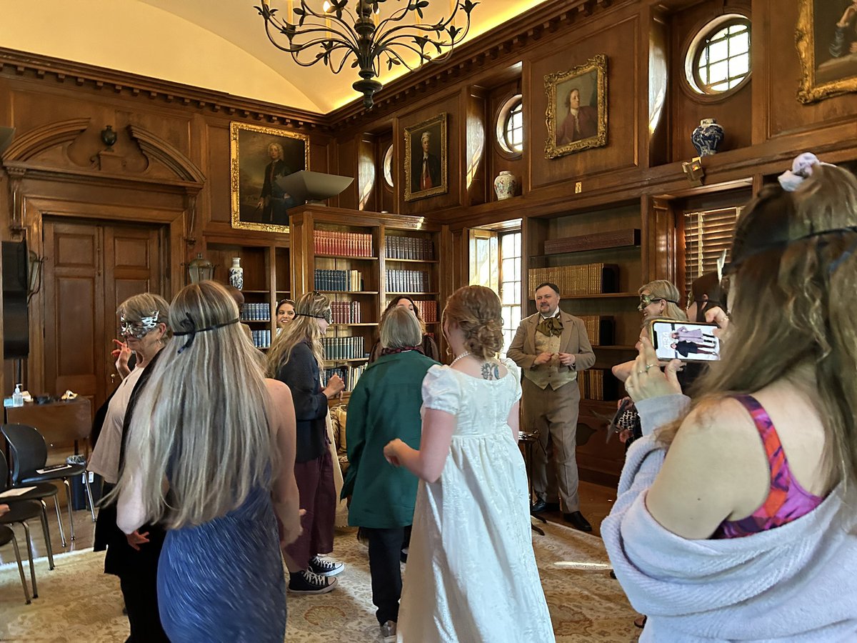 LewisWalpoleLib's tweet image. The workshop was followed by a performance of Mary Berry’s “Fashionable Friends” followed by a talk back session with the actors Amy Dick, Sadie Crow, facilitator Amelia Rauser, director Laura Engel, and actors Eric Leslie and Chris Collier.
#FemaleFriendship
#FashionableFriends