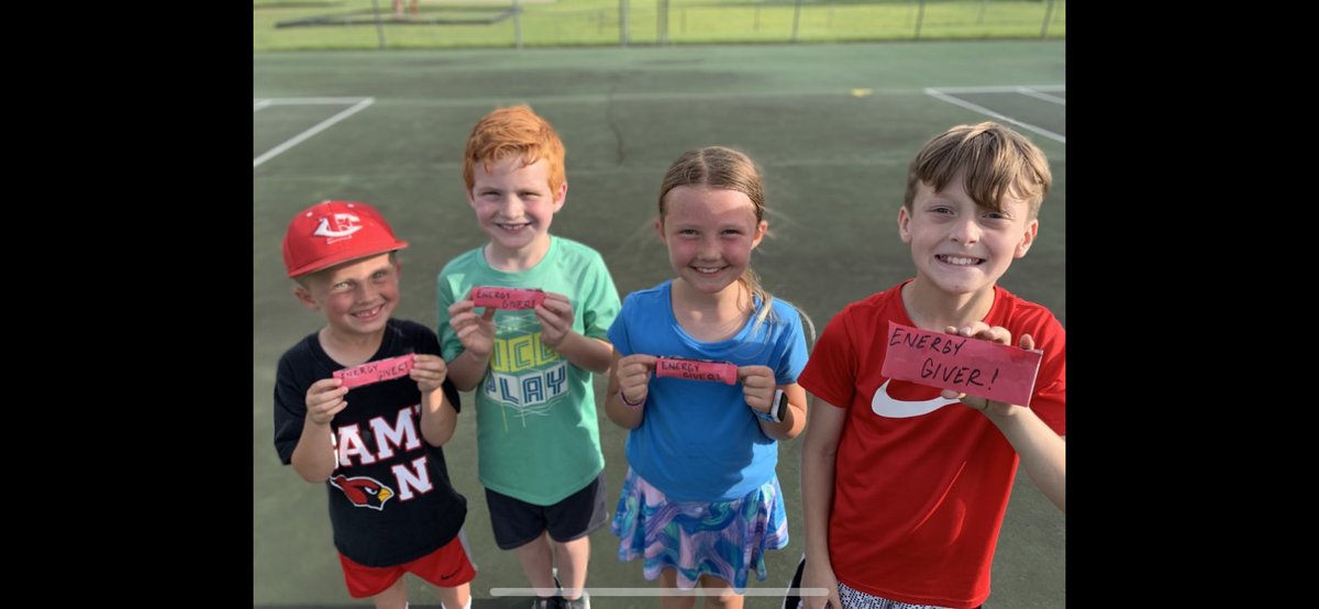 Farmtown10S's tweet photo. Beautiful weather today as we wrapped up K-3 camp. Congrats to Energy Giver winners: Linc, Ethan, Locklyn, &amp; Carter. https://t.co/G910P5b8AO