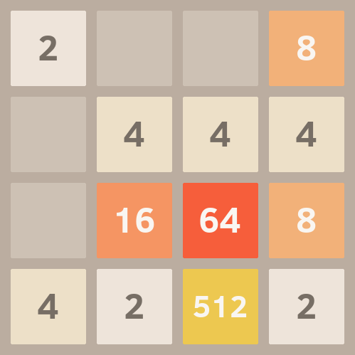 Score - 4520
High Score - 7432

⬇️ - ❤️
⬅️ - 🔁