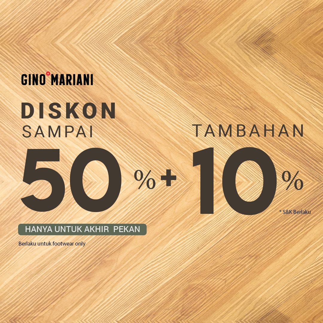 PondokIndahMall's tweet photo. Koleksi terbaru dari Gino Mariani sedang menunggu Anda! Nikmati penawaran terbaik untuk produk-produk dari Gino Mariani. Belanja sekarang dan jangan sampai lewatkan kesempatan ini
#ginomariani #sepatukeren #sepatulokal #sepatukulit #promomei https://t.co/nxKqLj4kKf