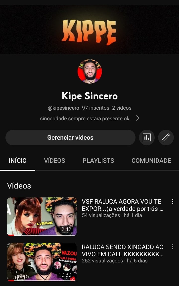 NossoKipe's tweet photo. Voltei canal de opiniao só para falar sobre o raluca kkkkkkkkk vão lá da uma olhada https://t.co/HMS54k5zDA