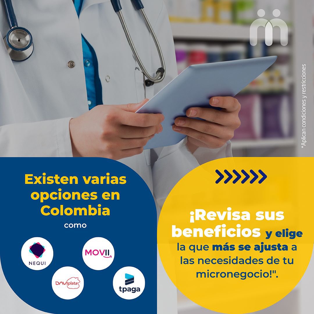mdmicronegocios's tweet photo. ¡Transforma tu micronegocio en un éxito digital! 🚀

Con #MDMicronegocios, puedes conocer una amplia gama de servicios personalizados y aprender a recibir pagos digitales para mejorar tu crecimiento financiero. 💲💰

¡Únete ahora! 💪🏻

Contáctanos en 📩micronegocios@mdc.org.co https://t.co/1cYF4RMZ6B