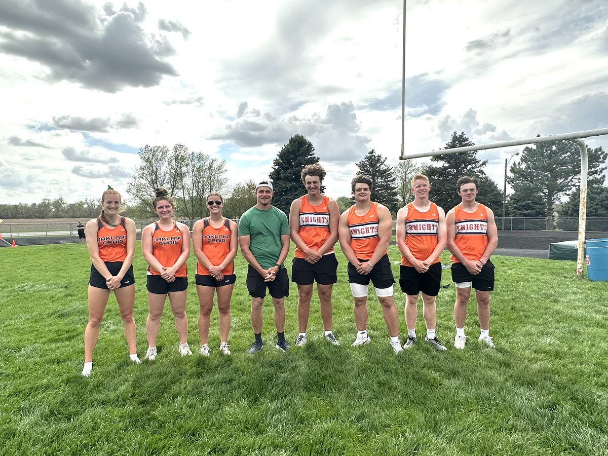 andersoj66's tweet photo. What a great job by @bdunn9211 and his throwing crew. Qualified 7 different THROWERS for State Track.  💪💪💪@OC_Knights https://t.co/cEmAB3uQF9