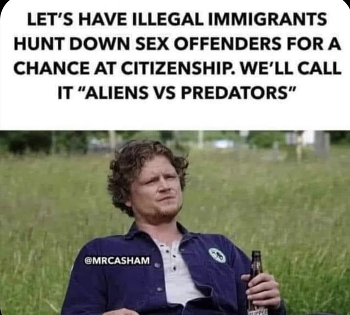 Here’s an interesting solution to the massive onslaught of illegals at our doorstep.. #aliens #immigration #immigrants #predators #sexualpredators #citizenship #usa ⁦@FoxNews⁩ #buildthewall