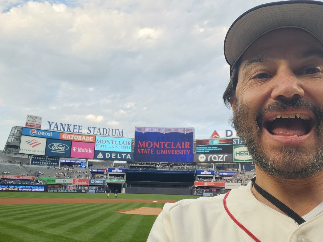 Jonathan Koppell (@jonathankoppell) on Twitter photo Great night to be a Red Hawk at <a href="/Yankees/">New York Yankees</a> Stadium! Celebrating the Muth Museum of <a href="/HinchliffeStad/">Hinchliffe Stadium</a> with Chuck Muth Baye Adofo and Larry Doby Jr. On Satchel Paige Bobble Head night w recognize Negro League Baseball and <a href="/montclairstateu/">Montclair State University</a> partnership w Paterson. Great night to be a Red Hawk at <a href="/Yankees/">New York Yankees</a> Stadium! Celebrating the Muth Museum of <a href="/HinchliffeStad/">Hinchliffe Stadium</a> with Chuck Muth Baye Adofo and Larry Doby Jr. On Satchel Paige Bobble Head night w recognize Negro League Baseball and <a href="/montclairstateu/">Montclair State University</a> partnership w Paterson.
