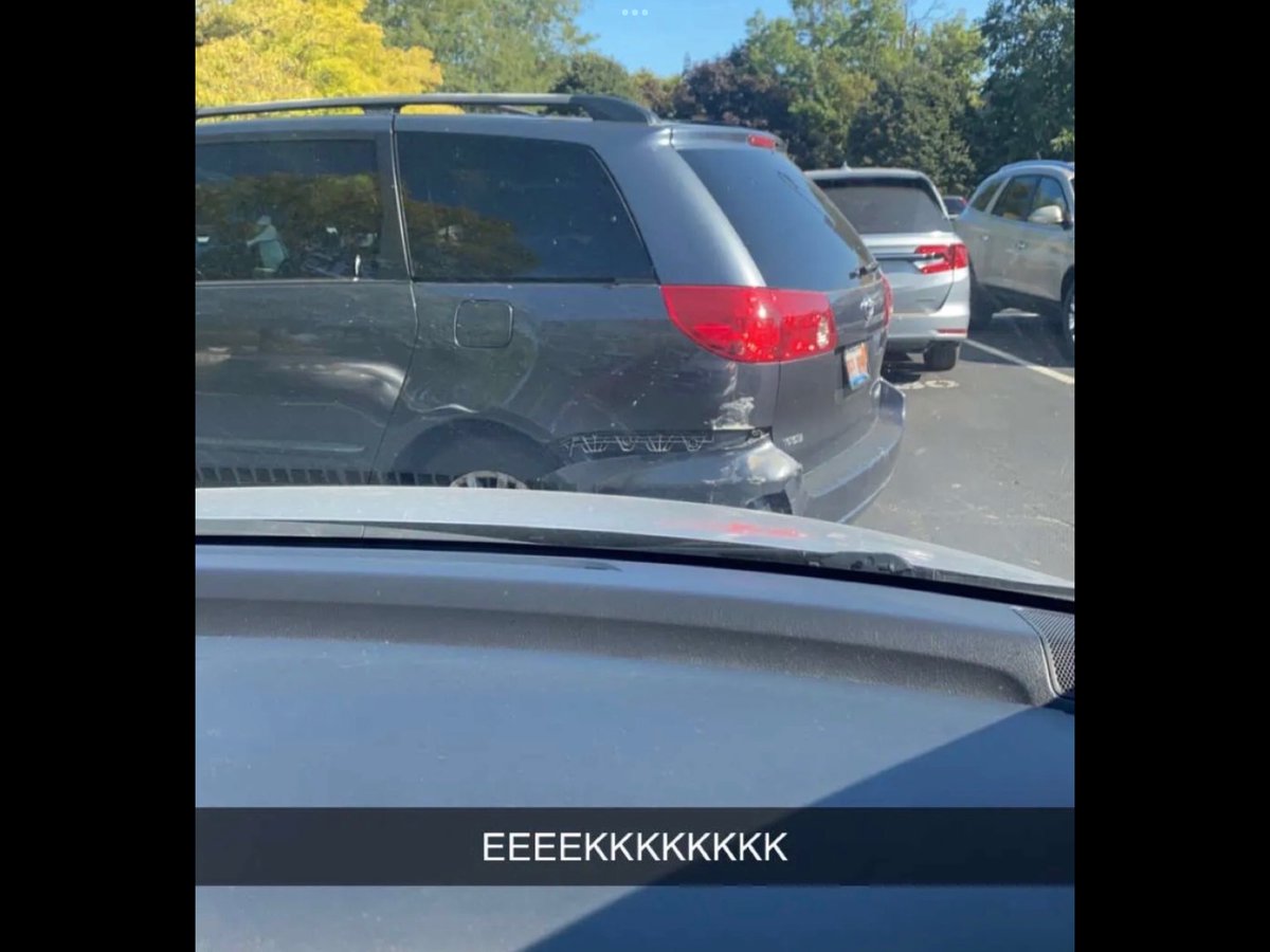 never forget when me and emma watched maria condron’s car get demolished in the parking lot right before school #lastnightasamacconfessions