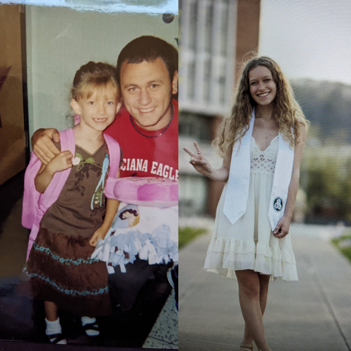 From the first day of school to the last day of college, I could not be more proud of the student and young woman that you have become kiddo.  You've exceeded my wildest dreams for you and I cannot wait to see the good you do in this world. Kylie,Carter and I are so proud of you!