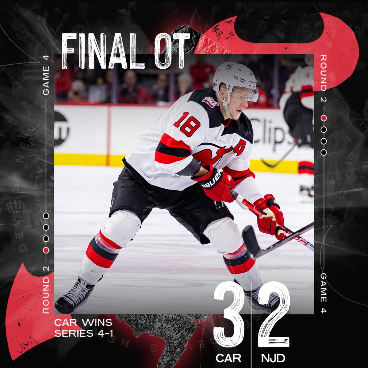 NJDevils's tweet photo. Hell of a season. This is just the beginning. We’ll be back.

Game Story: https://t.co/CW95l2XOLl https://t.co/KnmBMdwYml