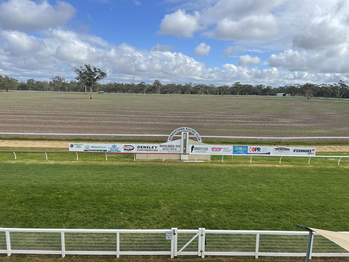 MarkRaceCalling's tweet photo. Bordertown Races today with an 8 race card on a soft 5.
Best bets:
R3 # 10 Dunaloce 
R8 # 7 Hasta La Prince 

Good to luck to all https://t.co/Rz8ITk9VEO