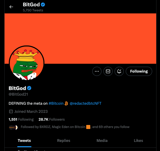 archivocripto's tweet photo. Follow these accounts and turn on notis 🔔:
@RedactedBTCNFT
@BitGod21
@NFTBrad
Thank me later
#Bitgods #Degods #DeDioses https://t.co/TXshAkBj69