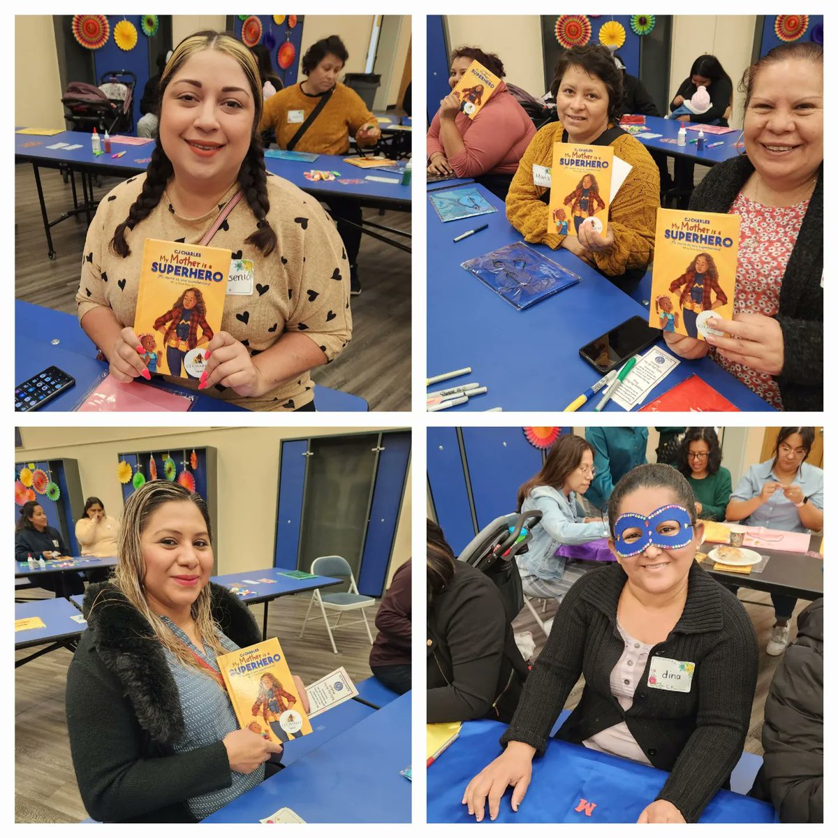 Today CJ Charles, bilingual author of My Mother is a Superhero
shared her story and explained how all mothers are special. We decorated capes and shared our own stories. Happy Mother's day! You are strong, capable, and loved. Moms are superheroes. ❤️🦸‍♀️
<a href="/LASchools/">Los Angeles Unified</a> <a href="/LASchoolsNorth/">LAUSD Region North</a>