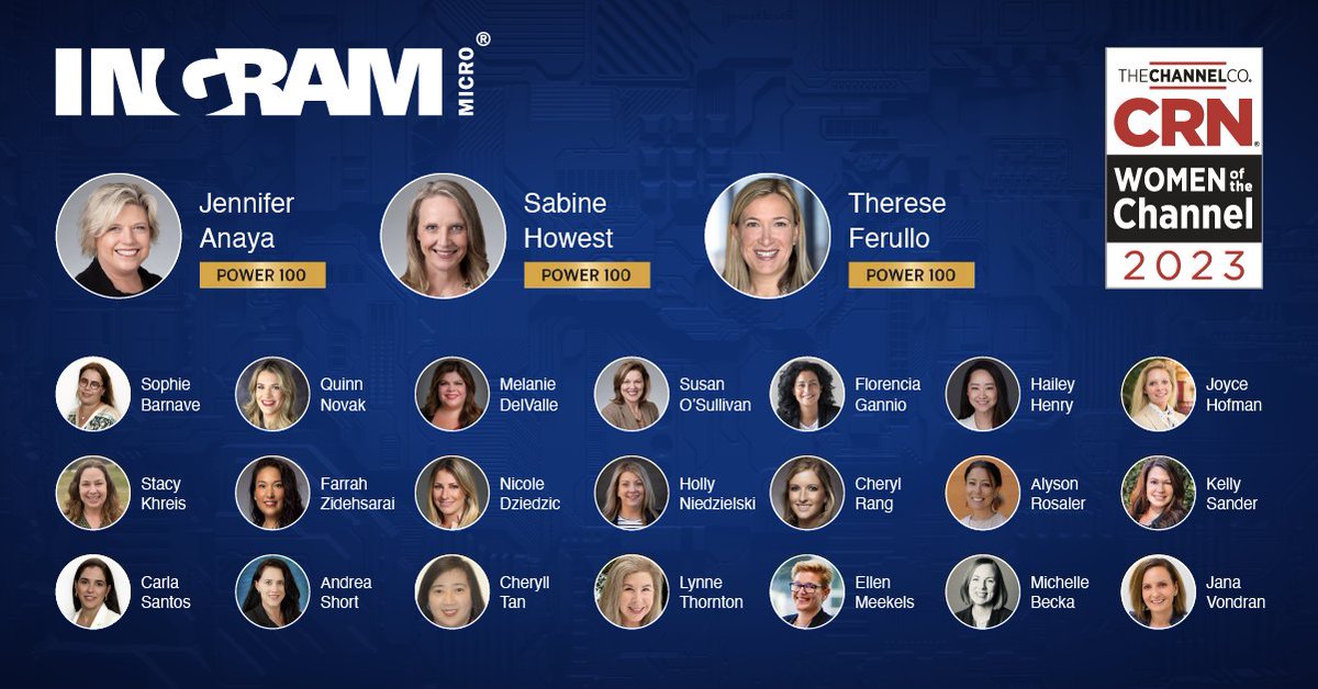hollym_needles's tweet image. What an inspirational group of women I am honored to be recognized with. Your achievements serve as a beacon of hope for aspiring women, encouraging them to embrace their dreams, seize opportunities, and shatter barriers. #IngramMicro #WOTC23 #IngramMicroGCIS23