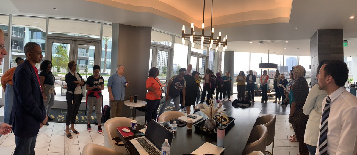 PauletteCaston's tweet photo. @TARHISD had a great day of team building with @PCIM_HoustonISD. @NicoleMooreHisd @angesch75 #collaboration #engagement #productivity #bonding #buildingthebridge https://t.co/bpOLEgAsSa
