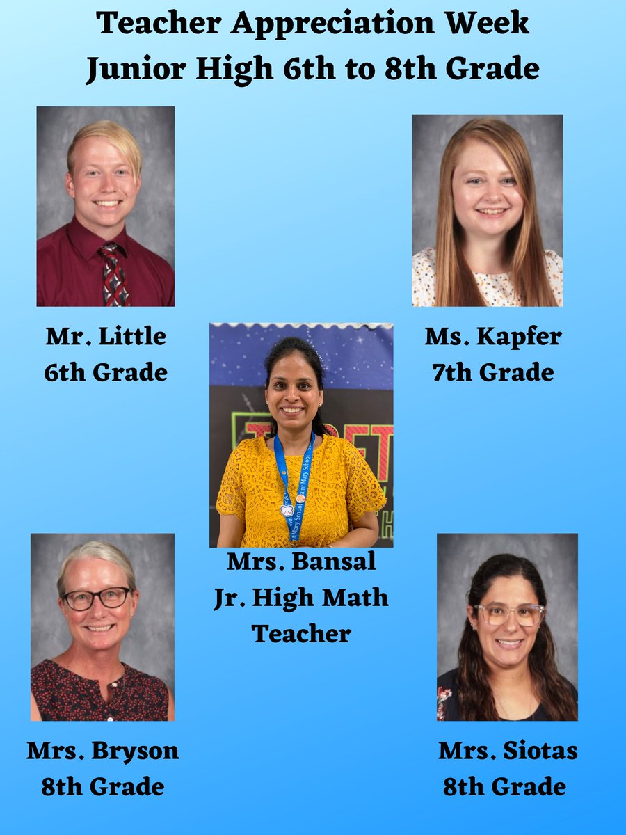 Thanks to all the educators at Saint Mary School. Saint Mary students are in great hands! Thank you for everything you &amp; for your hard work &amp; dedication. God Bless You All!
<a href="/archchicago/">Archdiocese Chicago</a>
<a href="/ChiCathSchools/">Chi Catholic Schools</a>
<a href="/stevensonhs/">Stevenson High School</a>
<a href="/SaintViatorHS/">Saint Viator HS</a>
<a href="/BuffaloGrove_IL/">Village of Buffalo Grove Illinois</a>
@buffalogrovepatch
<a href="/CCHSCorsairs/">Carmel Catholic High School</a>