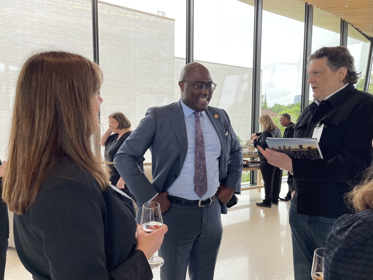 #GrowingForwardLR—Excited to share how much Little Rock has grown and the expansion to come during the National Tourism Week mixer hosted by <a href="/LittleRockCVB/">Little Rock CVB</a> at the City’s newest attraction <a href="/arkmfaorg/">Arkansas Museum of Fine Arts</a>!