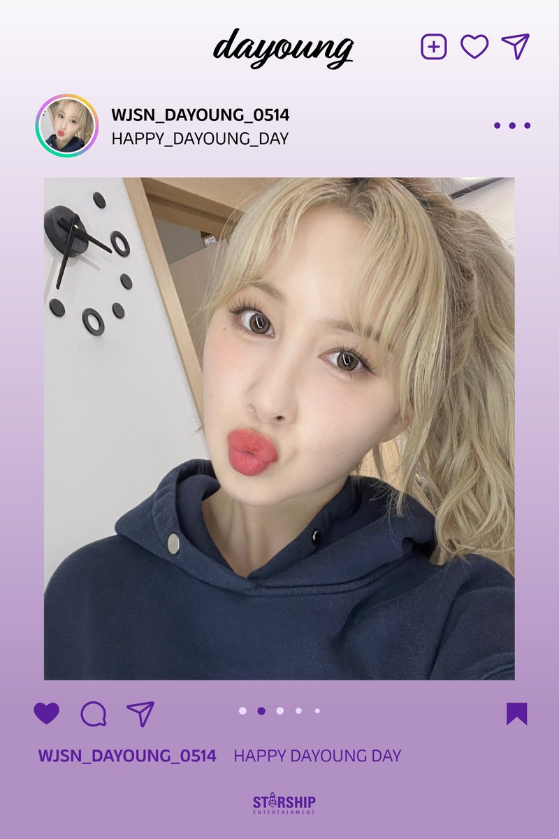 STARSHIPent's tweet photo. 💖HAPPY #WJSN #DAYOUNG BIRTHDAY💖 

#우주소녀 #다영 의
#생일 을 축하합니다 🎂🎉💝 

#HappyDAYOUNGDay
#존재_자체로_특별한_다영이의_하루 ❣ https://t.co/nwZfRNnmn7