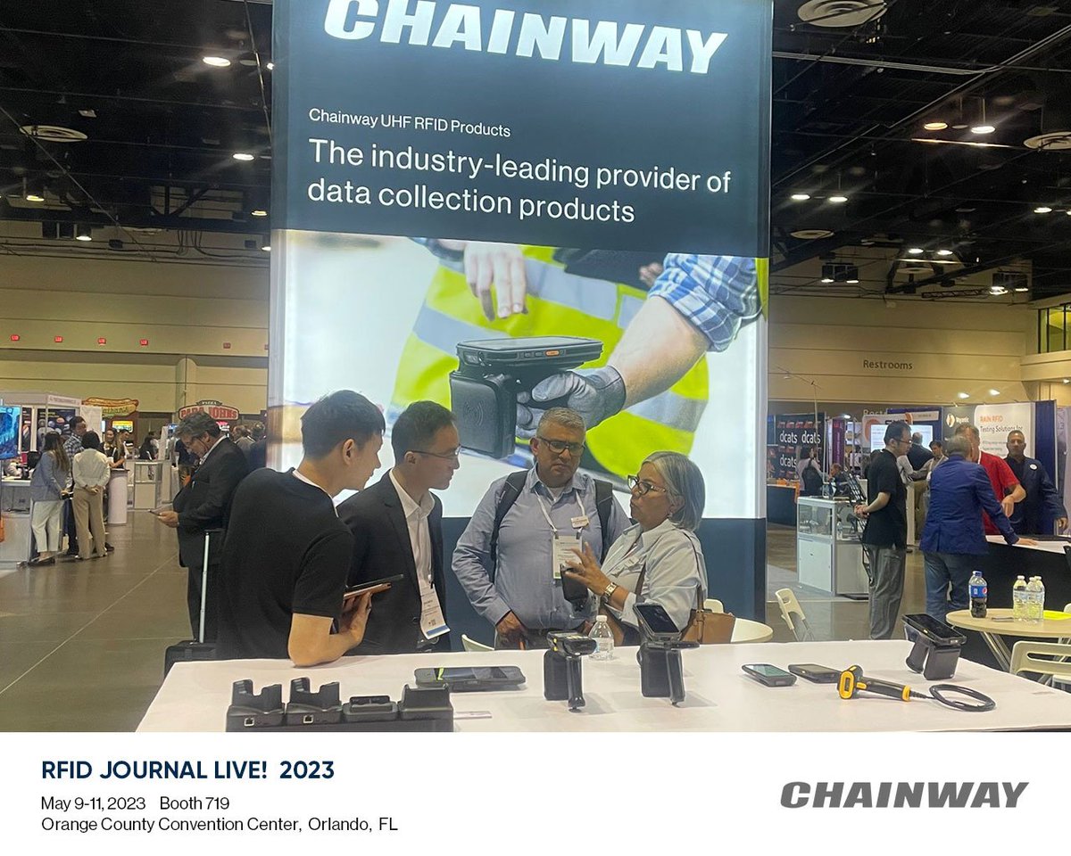 chainway2005's tweet image. We thank our customers, partners, and friends for visiting us at RFID Journal Live! 2023. It was exciting to see the response to the various new and upgraded RFID products we had on display. We hope to see you at next year's event.

#RFIDJOURNALLIVE #RFIDReaders #UHFRFID