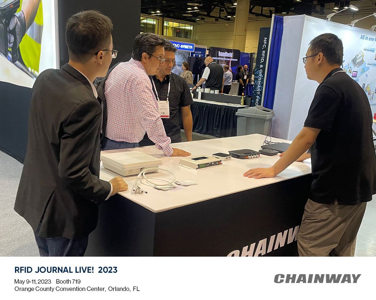 chainway2005's tweet image. We thank our customers, partners, and friends for visiting us at RFID Journal Live! 2023. It was exciting to see the response to the various new and upgraded RFID products we had on display. We hope to see you at next year's event.

#RFIDJOURNALLIVE #RFIDReaders #UHFRFID
