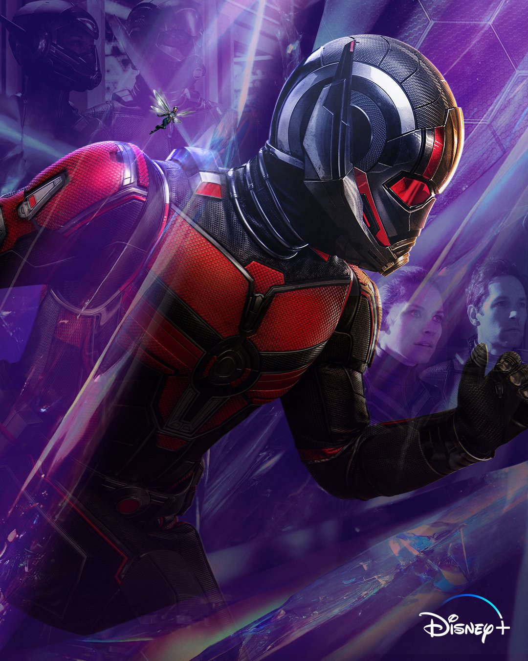 Nieuwe poster van de volledige Ant-Man franchise op Disney Plus België 