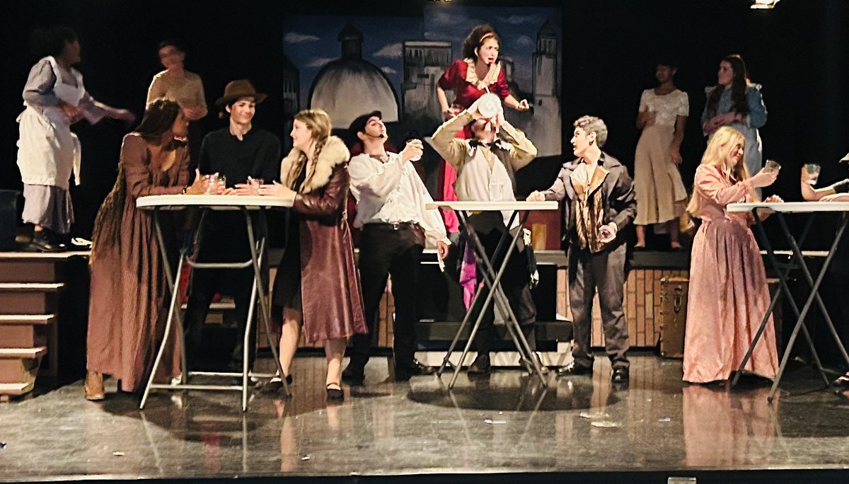 Theatricalteach's tweet photo. Jolly good fun tonight! Come back tomorrow! #OliverJr #MMSMainStageCompany https://t.co/Vee0qr3pbn