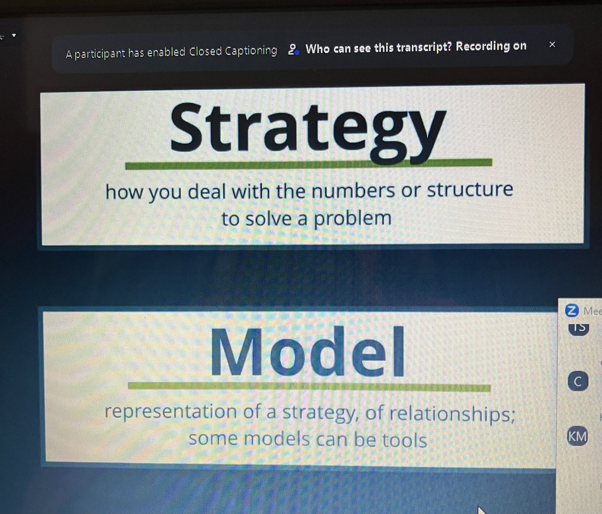MelAGCampbell's tweet photo. Takeaway 1-@drnickimath remains the ultimate in awesome! Takeaway 2-@pwharris is going to make my math brain hurt in a good way! Takeaway 3-I should work with the Ss and Ts I serve so that we are making sense of the math together! #ChangeMathClass https://t.co/R7zxwf0u4C