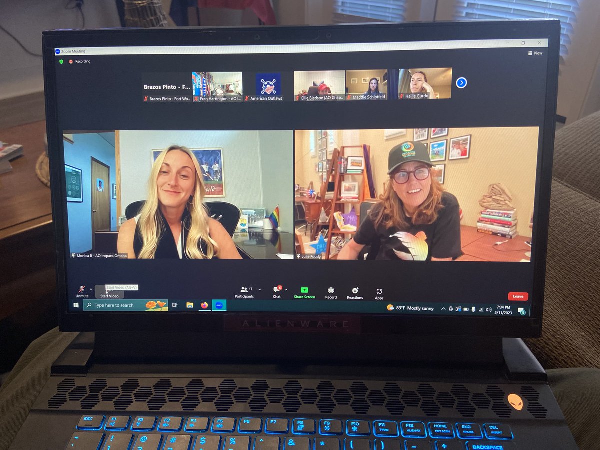 AO_FTW's tweet photo. It’s a casual Thursday night to sit and chat with Super @JulieFoudy about Angel City and her community service efforts, right?
Thanks to @AmericanOutlaws and @AO_Impact for letting our Chapter Leaders talk shop to some great tips for making an impact in our communities! #3Clap👏 https://t.co/UP7QIR1spR