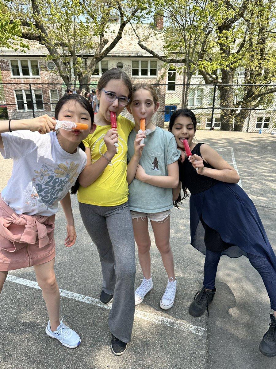 A trip to Wheelock Family Theater followed by celebratory “We’re finished with the MCAS” popsicles