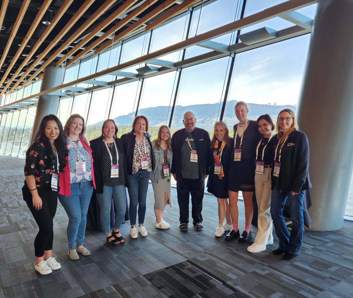 Team spirit at #OSSNA. 🐧🙏💙😉Emoji and all!