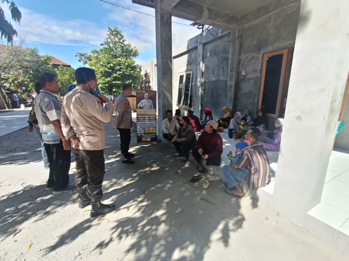 GIAT JUM'AT CURHAT KAPOLSEK LEMBEYAN POLRES MAGETAN AKP SUNARTO SH DI LINGKUNGAN PONDOK PESANTREN ROUDATUL HUDA DESA KEDUNGPANJI